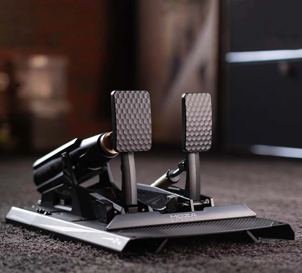 Moza mBooster Actve Pedal Set with CRP2 Throttle