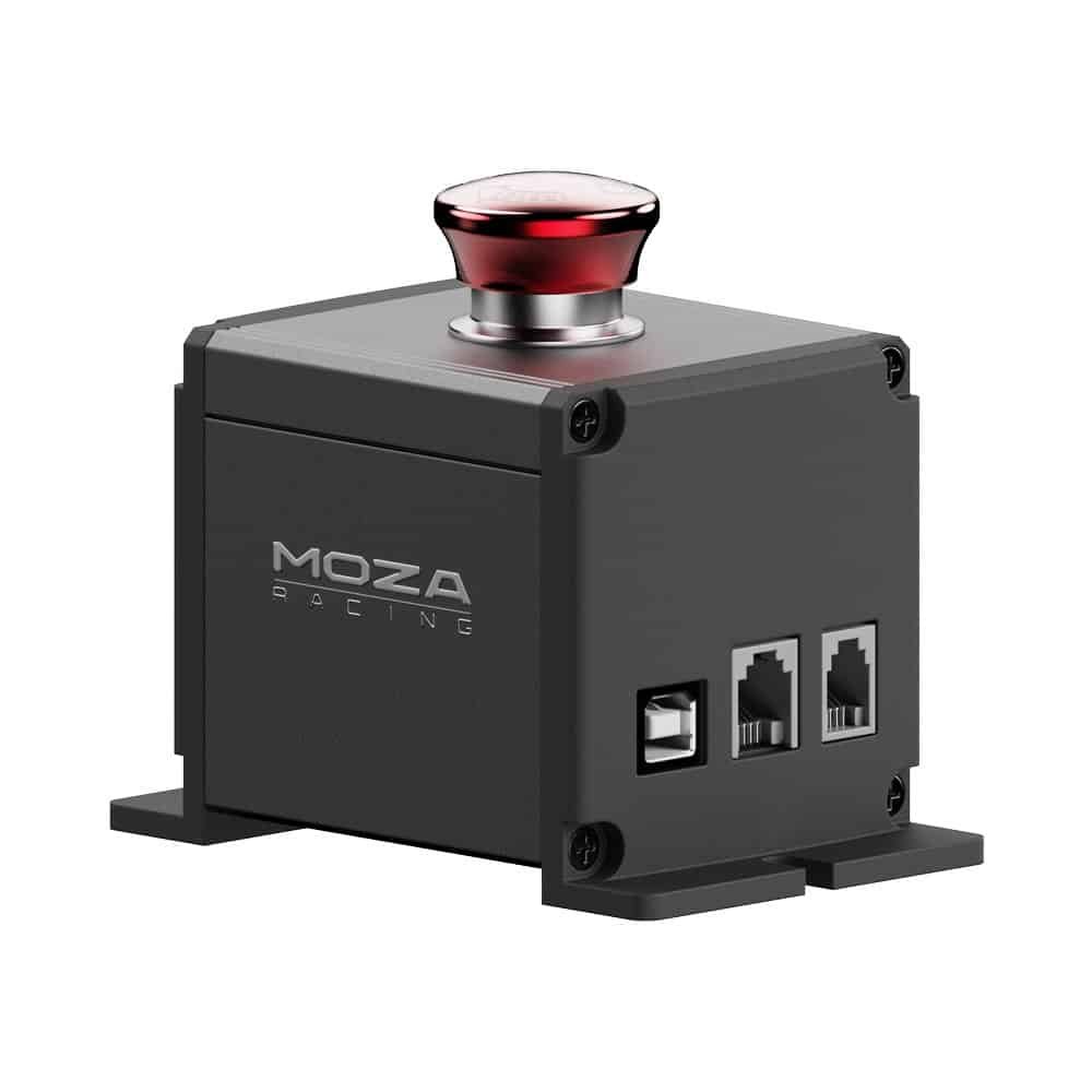Moza E-Stop Switch. Emergency force feedback stop switch