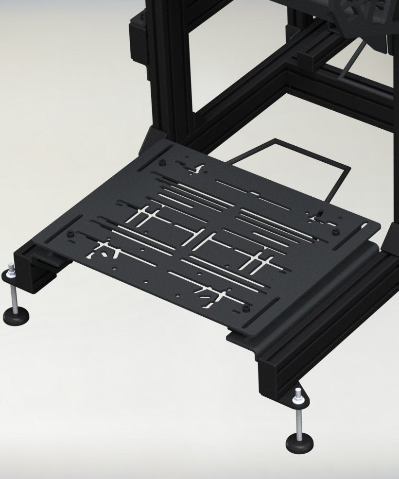 HELENTE pedāļu plāksne ar sliedēm