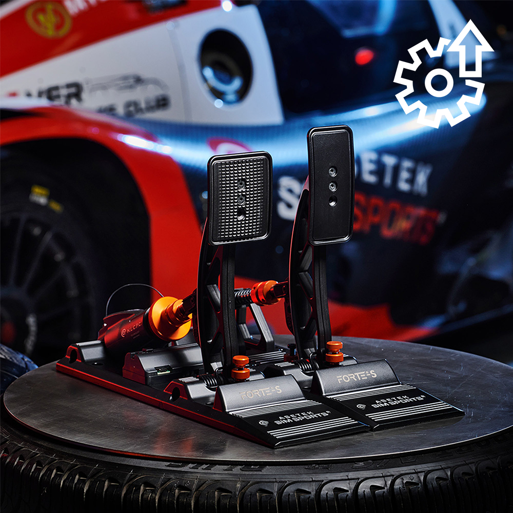 Asetek Forte® S-Series Brake and Throttle