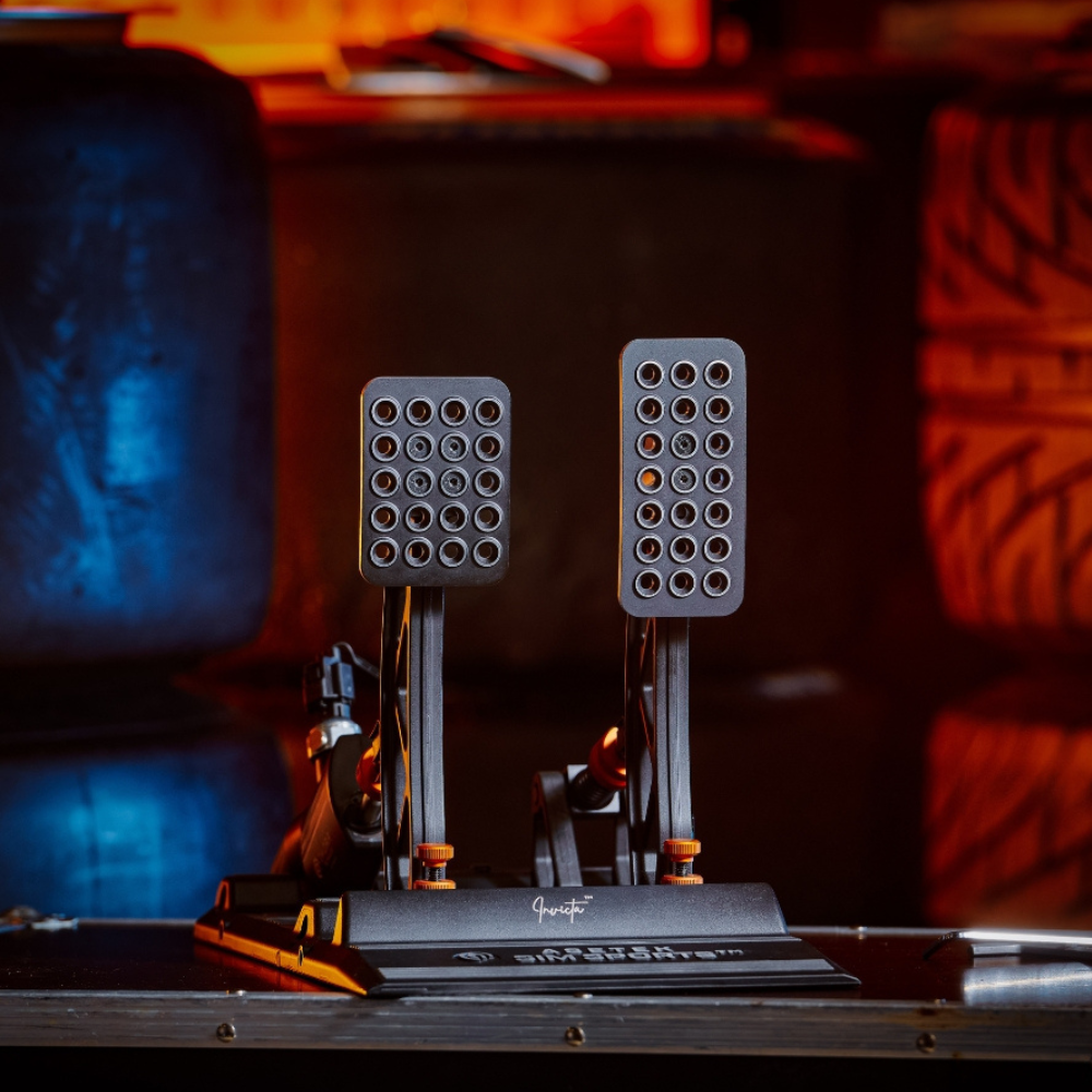 Asetek Invicta™ Sim Racing Pedals Brake & Throttle