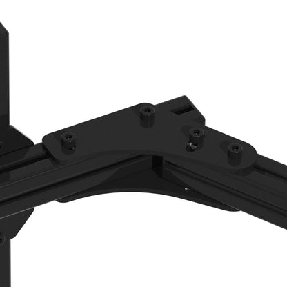 HELENTE Atsevišķs trīs monitoru statīvs (līdz 32")