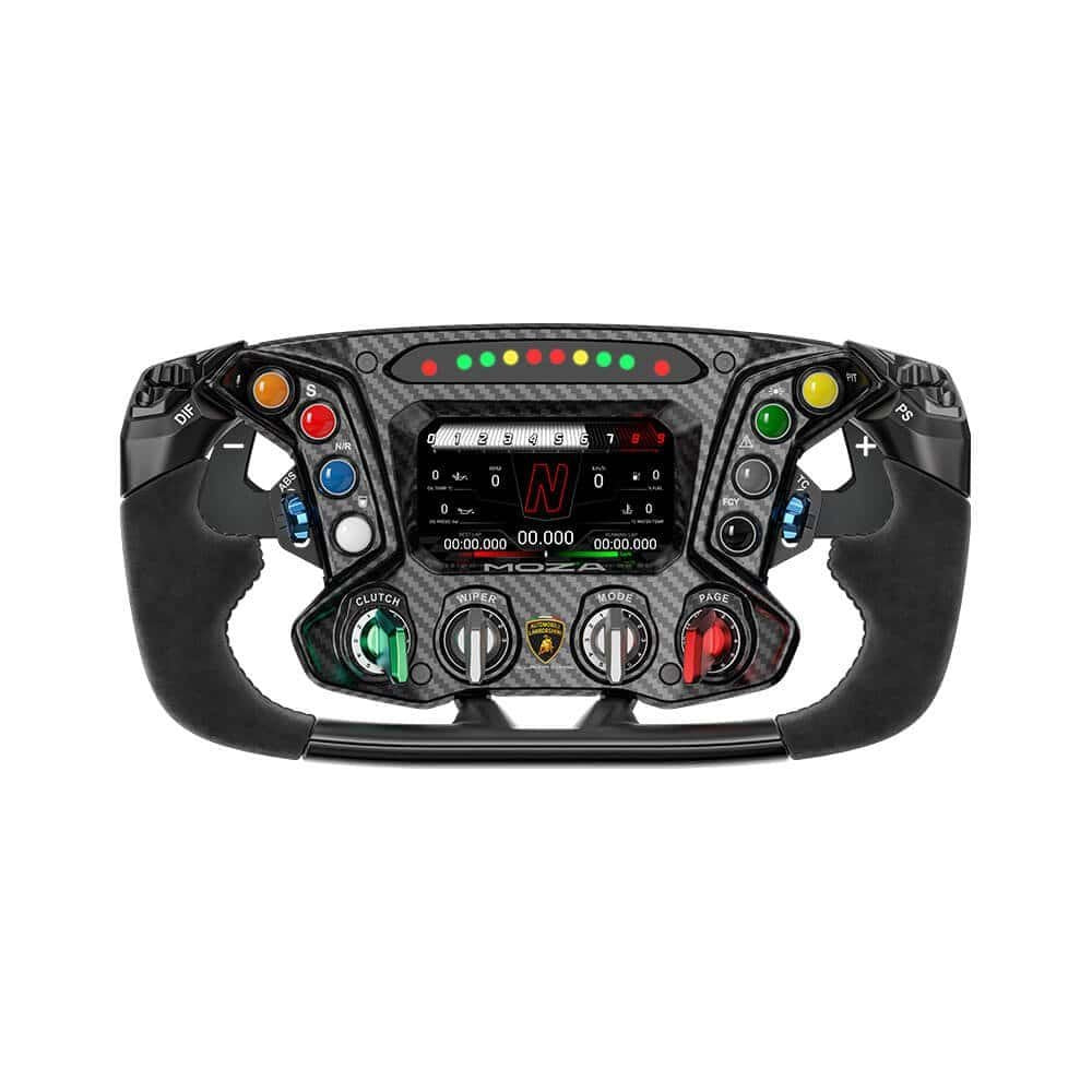 MOZA Lamborghini Squadra Corse Essenza SCV12 Steering Wheel