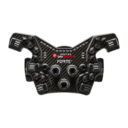 Asetek Forte® Formula Button Box (Black, Alu. Buttons)