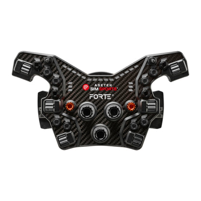 Asetek Forte® Formula Button Box (Black, Alu. Buttons)