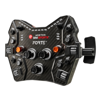 Asetek Forte® GT Button Box (Black, Alu. Buttons)