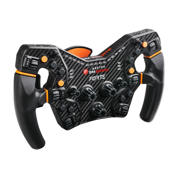 Asetek Forte® Formula Steering Wheel (Orange)