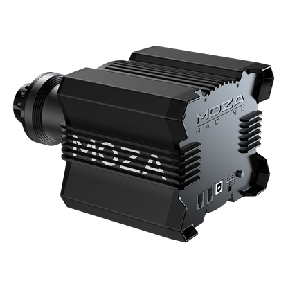 Žaidimų vairo bazė Moza R9 Direct Drive iš šono / galo