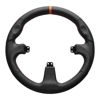 Asetek Round Black Leather Rim