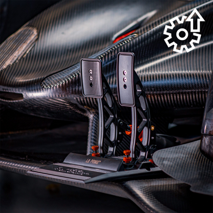 Asetek La Prima™ Sim Racing Pedals Brake & Throttle
