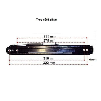 SPARCO Universal sēdekļu sliedes