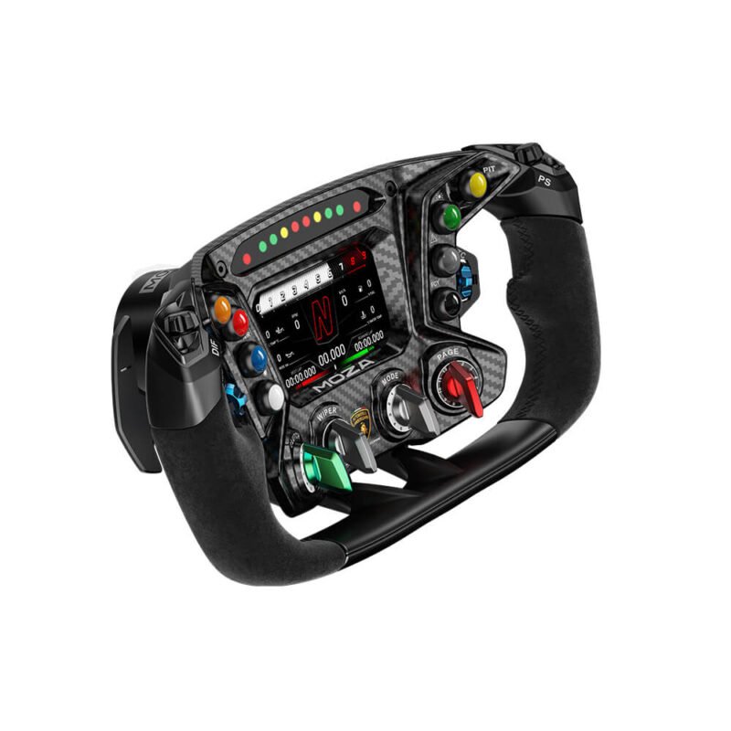 MOZA Lamborghini Squadra Corse Essenza SCV12 Steering Wheel - Image 3