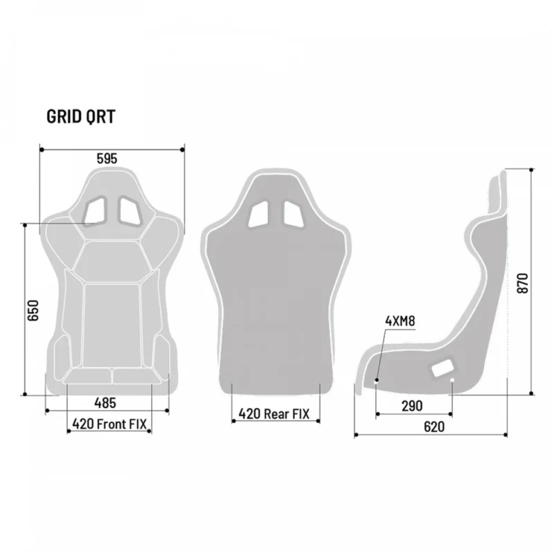 SPARCO GRID Q QRT sēdeklis - Image 6