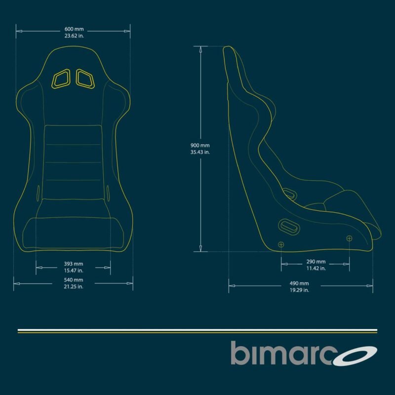 BIMARCO COBRA 3 L sēdeklis - Image 2
