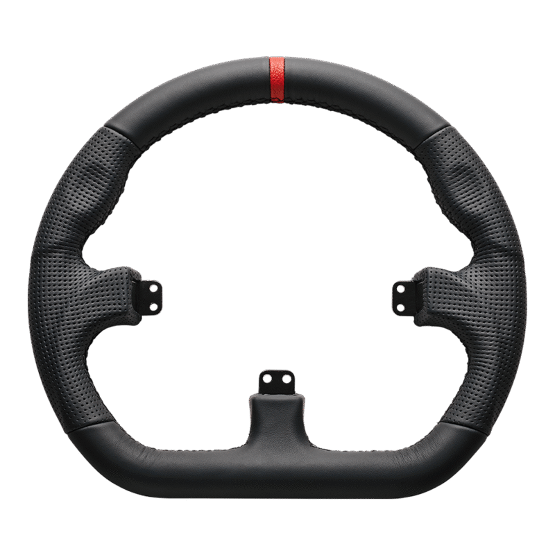 Asetek Closed D Black Leather Rim